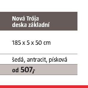 Nová Trója deska základní