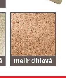 Zdicí prvky Venezia - melír cihlová