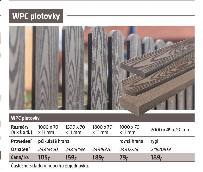 WPC plotovky