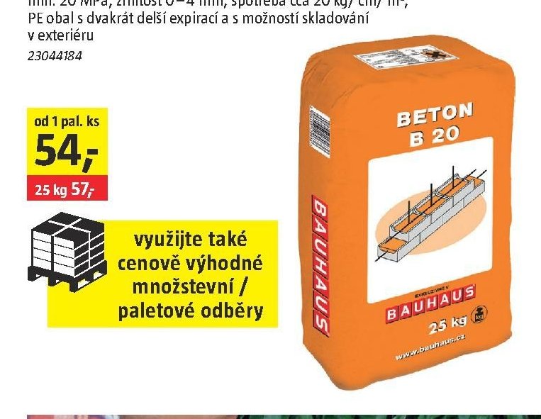 Beton B20