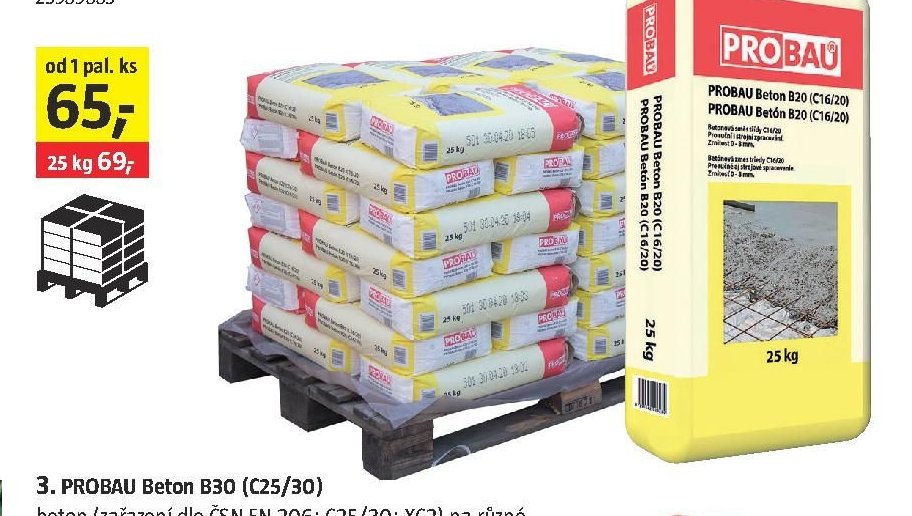 PROBAU Beton B20 (C16/20)