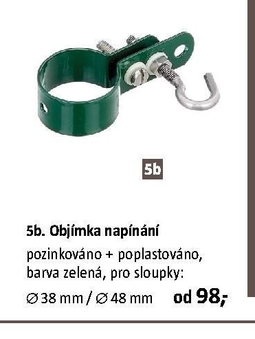 5b. Objímka napínání