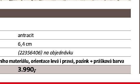 Plotová brána dvoukřídlá antracit