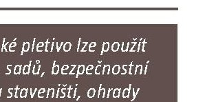 Čtyřhranné pletivo CASANET – zelené 1 x 5 m