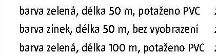 Vázací drát, barva zinek, délka 50 m