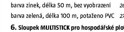 Vázací drát, barva zelená, délka 100 m
