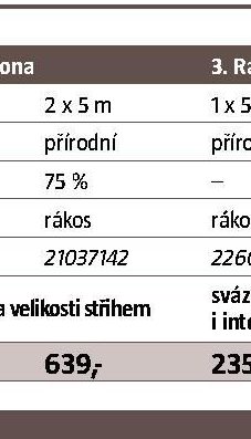 REEDCANE – rákosová plotová clona