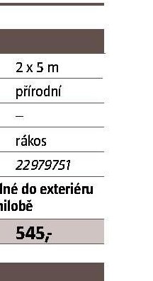 Rákosová plotová clona
