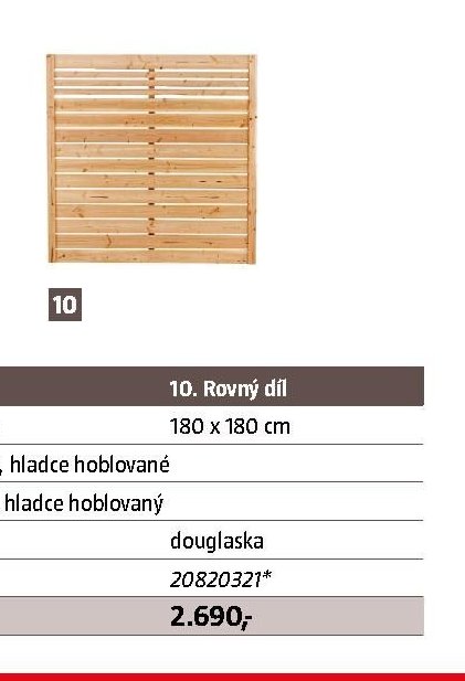 10. Rovný díl