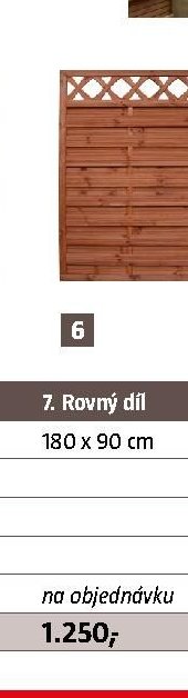 6. Rovný díl