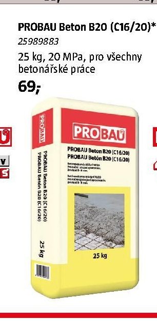 PROBAU Beton B20 (C16/20)