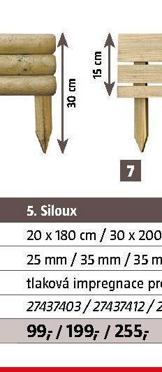 5. Siloux 20 x 180 cm