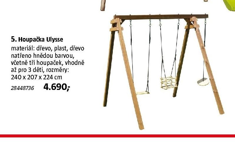5. Houpačka Ulysse