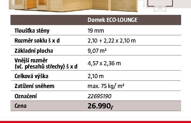 Domek ECO-LOUNGE