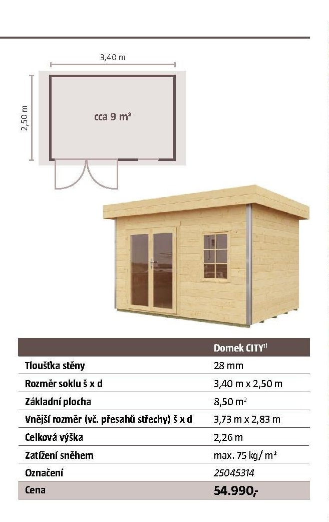 Domek CITY