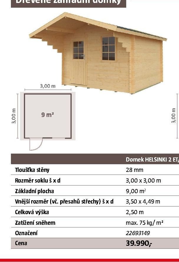 Domek HELSINKI 2 ET/F