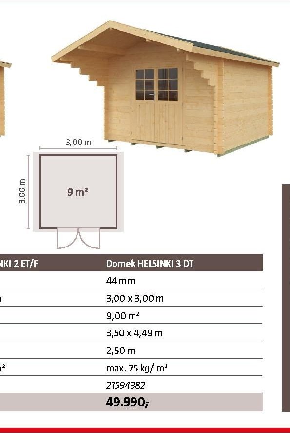 Domek HELSINKI 3 DT
