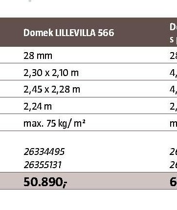 Domek LILLEVILLA 566
