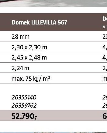 Domek LILLEVILLA 567