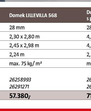 Domek LILLEVILLA 568