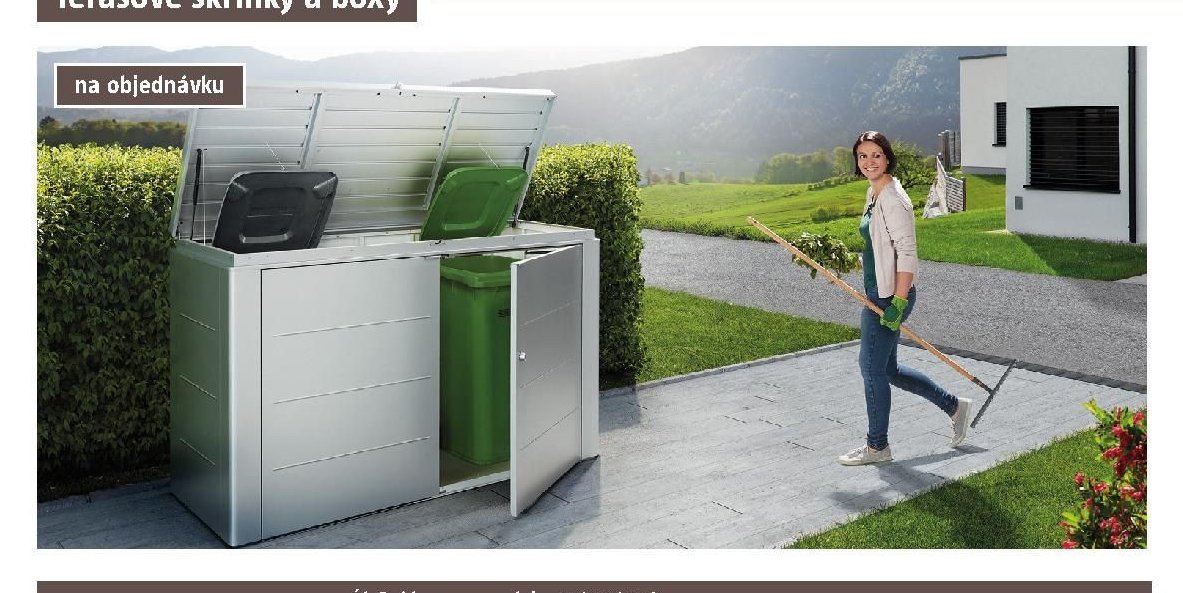 Úložný box na popelnice HIGHBOARD M