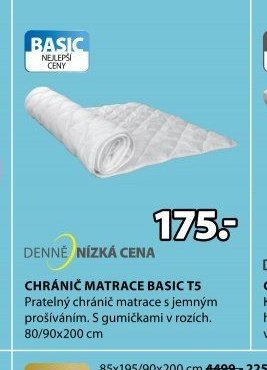 BASIC CHRÁNIČ MATRACE BASIC T5