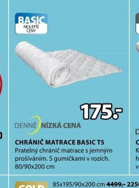 BASIC CHRÁNIČ MATRACE BASIC T5