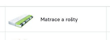 Matrace a rošty
