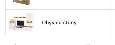 Obývací stěny