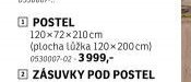 Dětský variabilní program Cariba - Postel