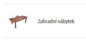 Zahradní nábytek