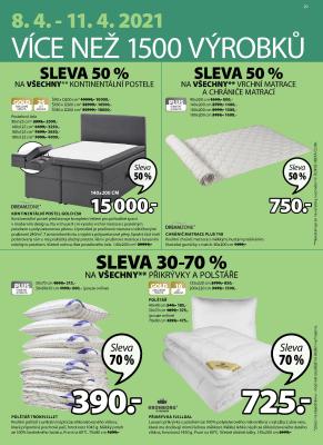 akční leták Jysk 8.4.2021-21.4.2021