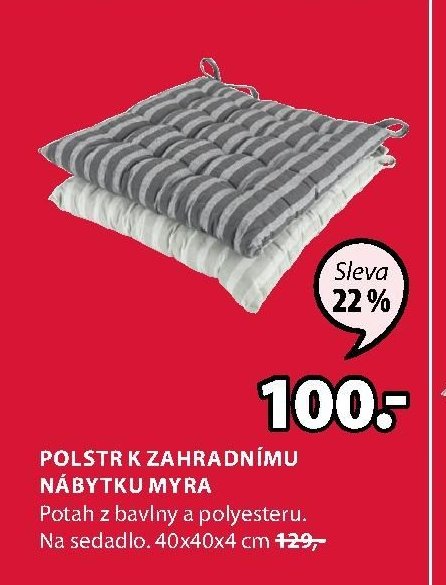 POLSTR K ZAHRADNÍMU NÁBYTKU MYRA