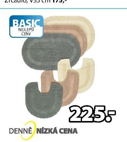 Sada koupelnových předložek Lerdala