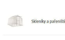 Skleníky a pařeniště