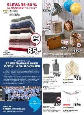 akční leták Jysk 15.4.2021-28.4.2021