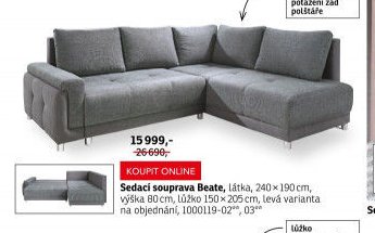 Sedací souprava Beate