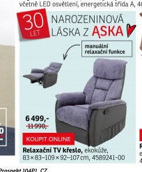 Relaxační TV křeslo