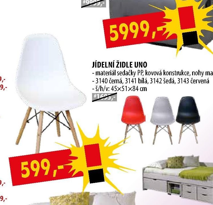 JÍDELNÍ ŽIDLE UNO