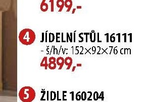JÍDELNÍ STŮL 16111