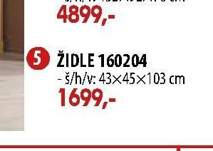 ŽIDLE 160204