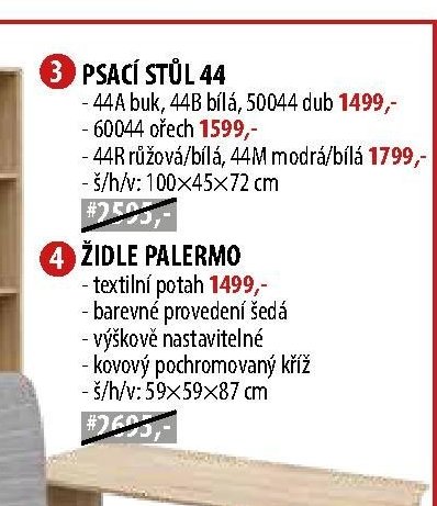 PSACÍ STŮL 44