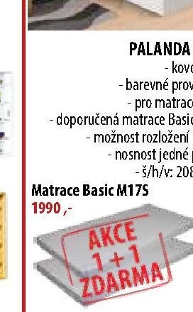 Matrace Basic M17S
