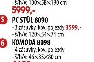 PC STŮL 8090