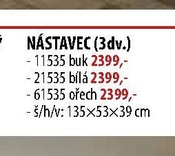 NÁSTAVEC (3dv.)