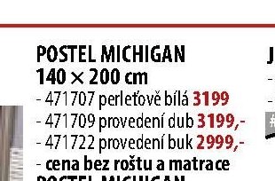 POSTEL MICHIGAN 140x200 cm