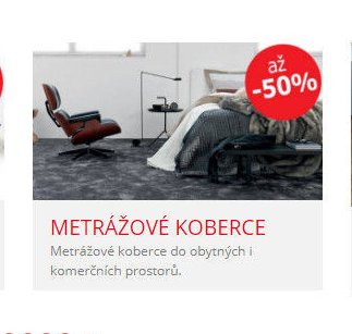 METRÁŽOVÉ KOBERCE