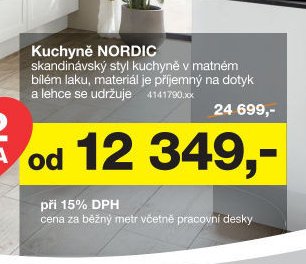Kuchyně NORDIC