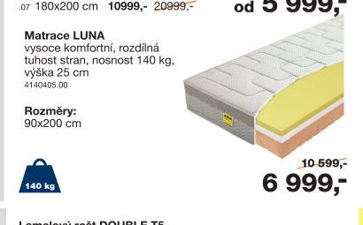 Matrace LUNA