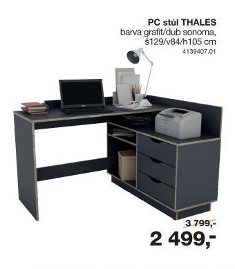 PC stůl THALES